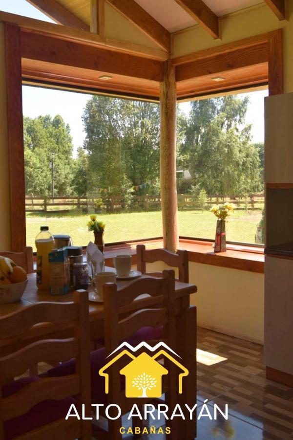 Vila Cabanas Alto Arrayan Pucón Exteriér fotografie